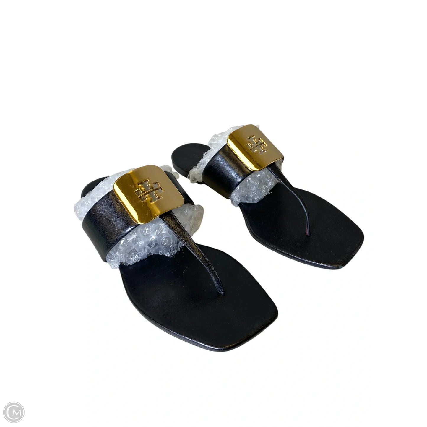 Sandals Designer By Tory Burch In Black, Size: 8