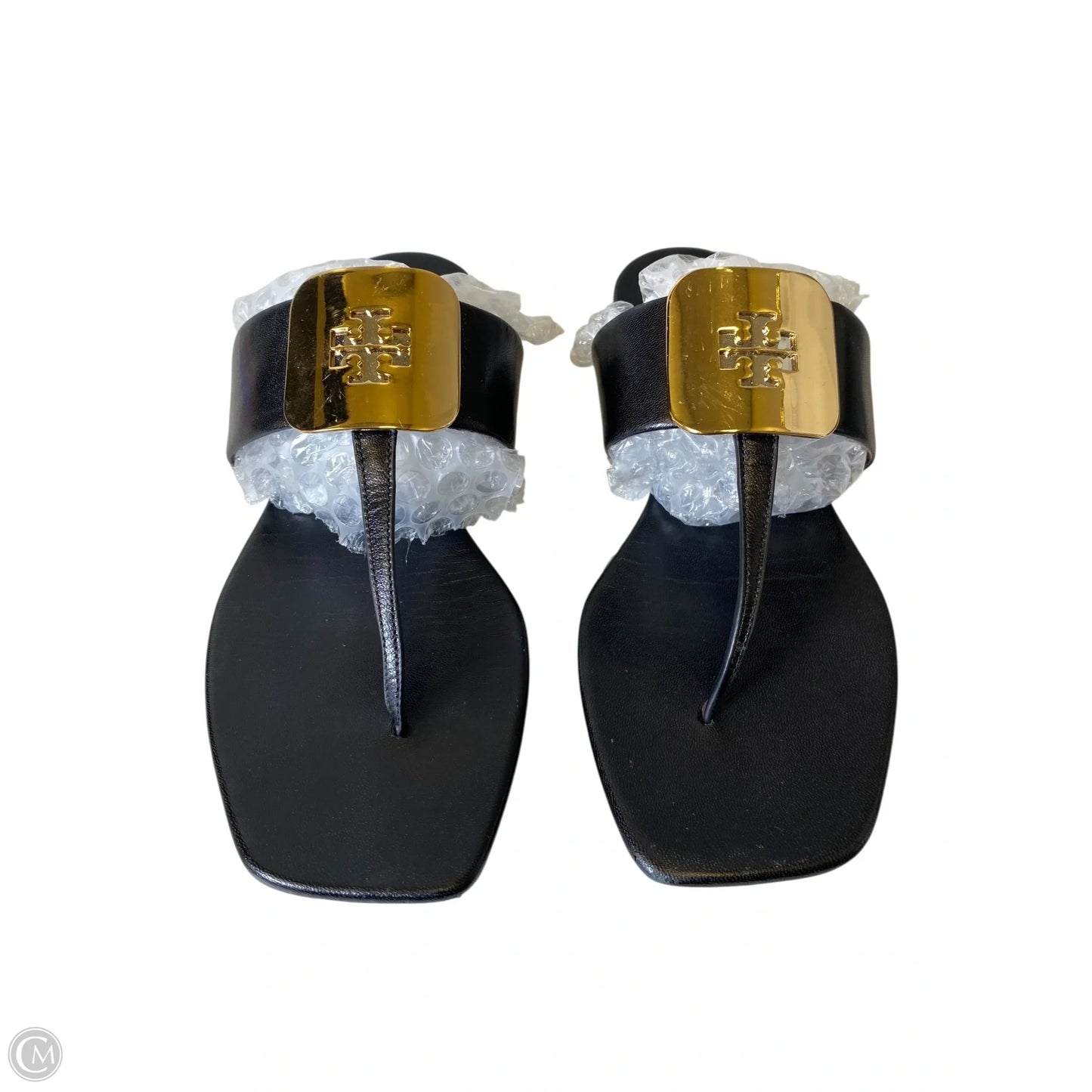 Sandals Designer By Tory Burch In Black, Size: 8
