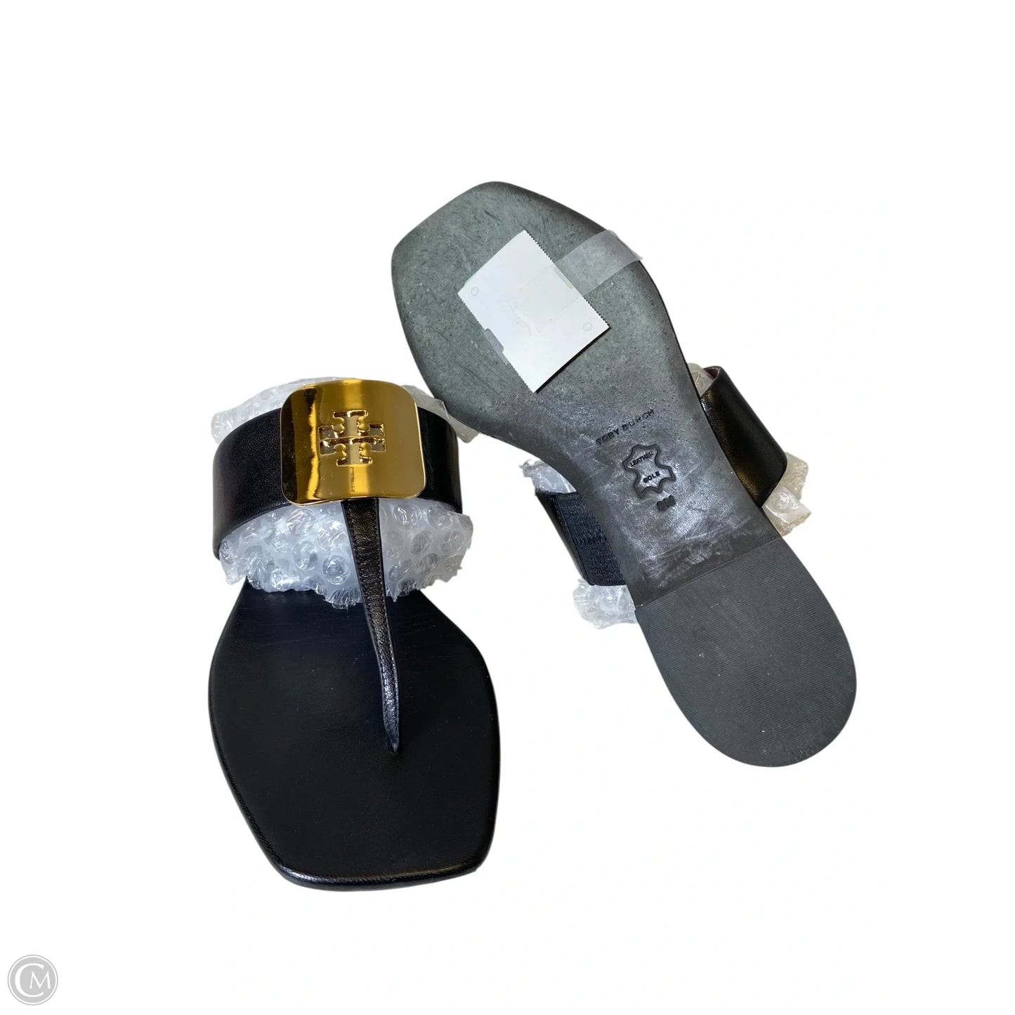 Sandals Designer By Tory Burch In Black, Size: 8