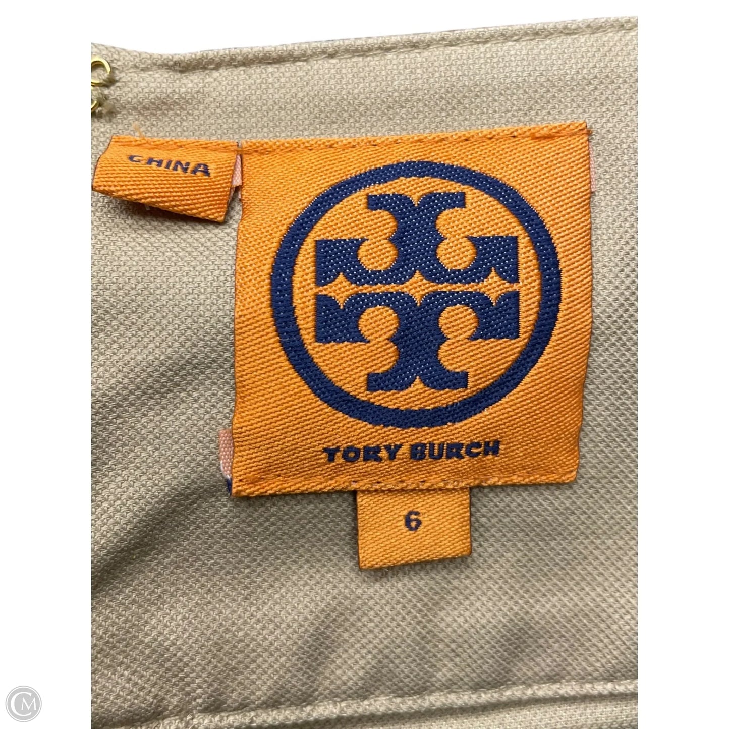 Skirt Designer By Tory Burch In Beige, Size: 6