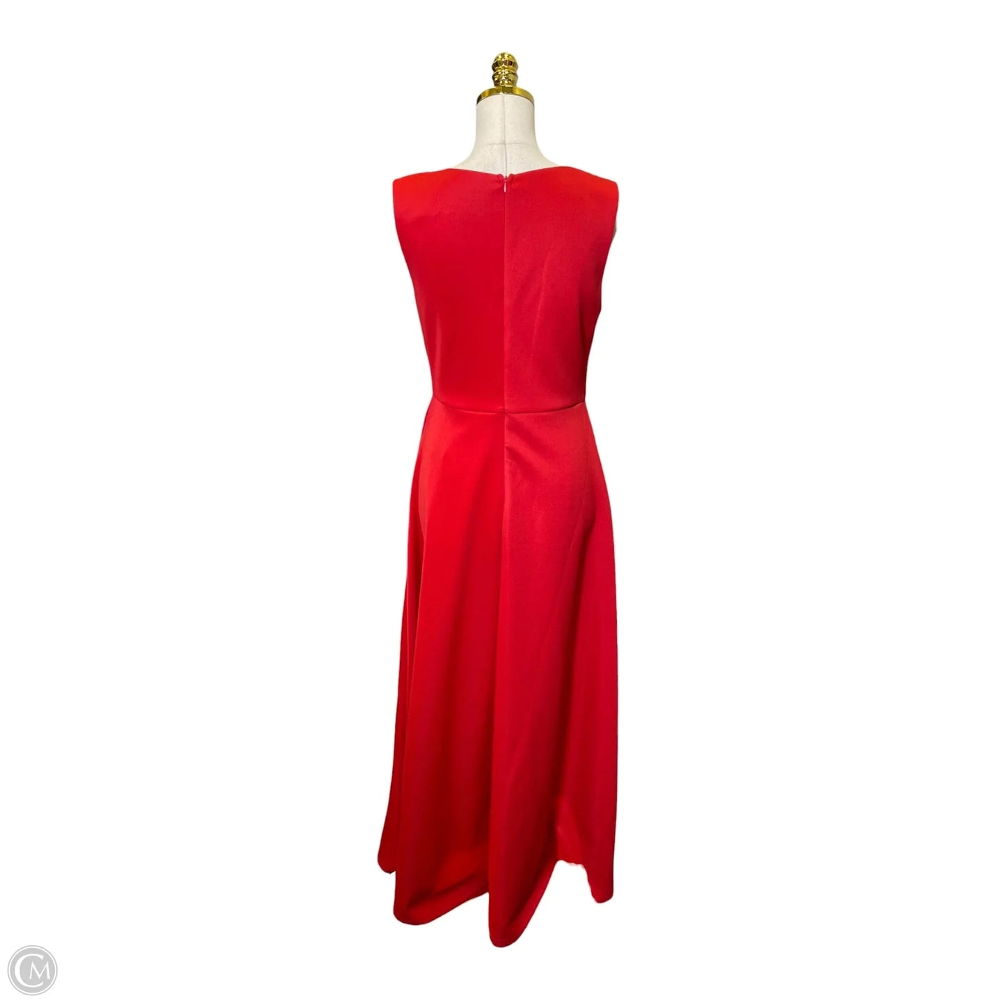 Dress Party Long By Clothes Mentor In Red, Size: L