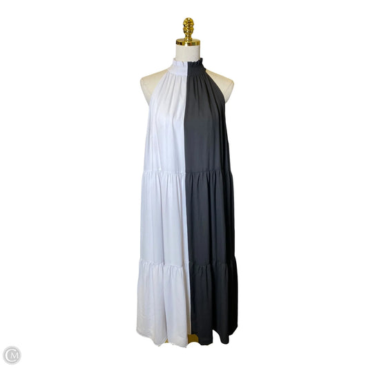 Dress Casual Maxi By New York And Co In Black & White, Size: Xl