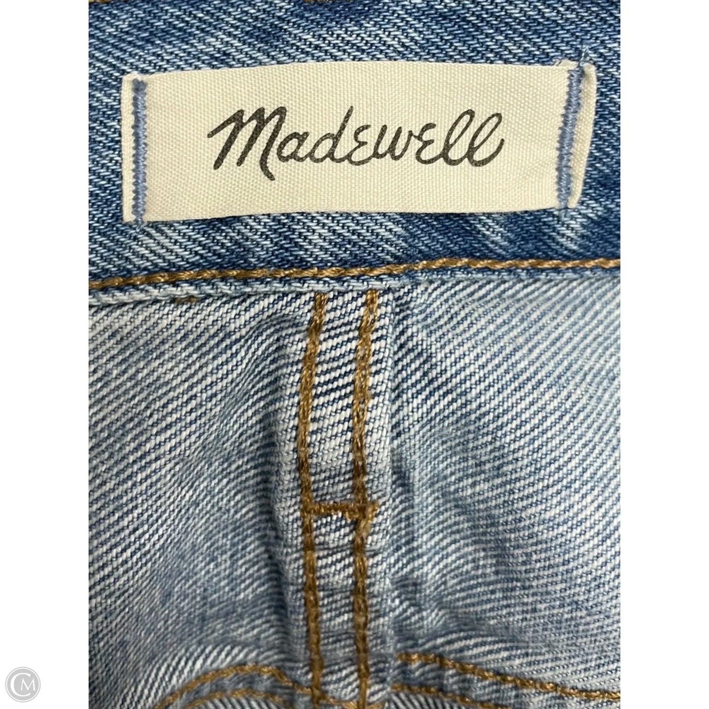 Shorts By Madewell In Blue Denim, Size: 8
