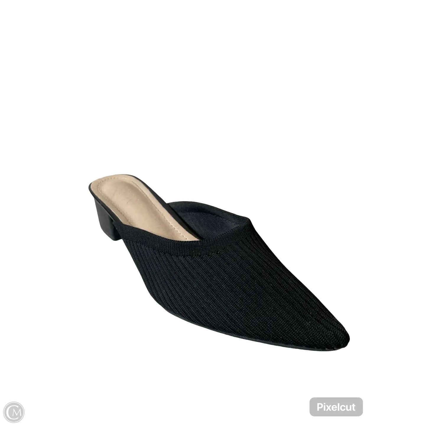 Sandals Heels Block By Clothes Mentor In Black, Size: 8.5