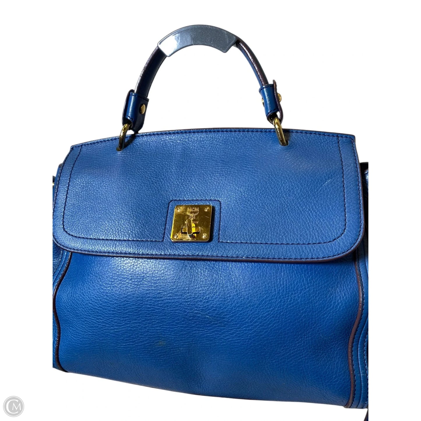 Handbag Luxury Designer By Mcm, Size: Medium