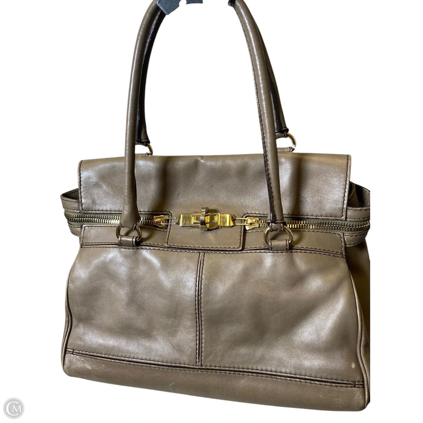 Handbag Designer By Max Mara, Size: Large