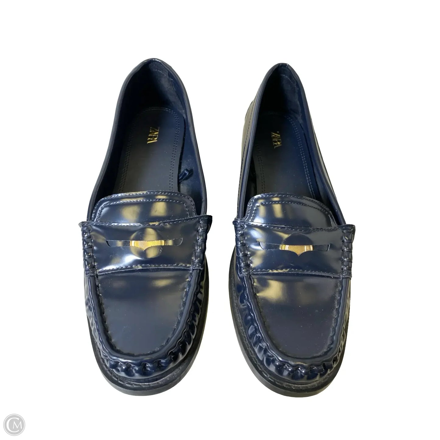 Shoes Flats By Zara In Black, Size: 7.5