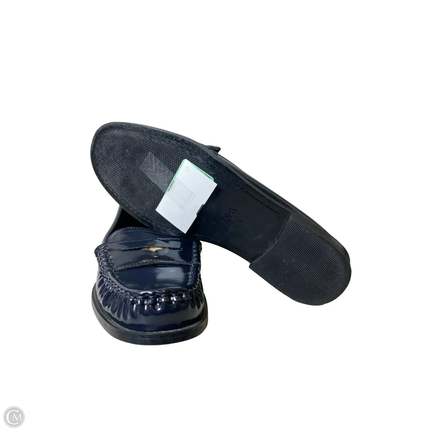 Shoes Flats By Zara In Black, Size: 7.5