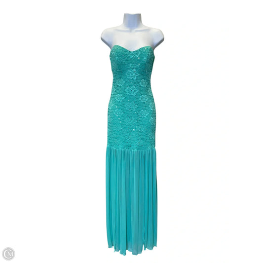 Dress Party Long By Deb In Teal, Size: 6