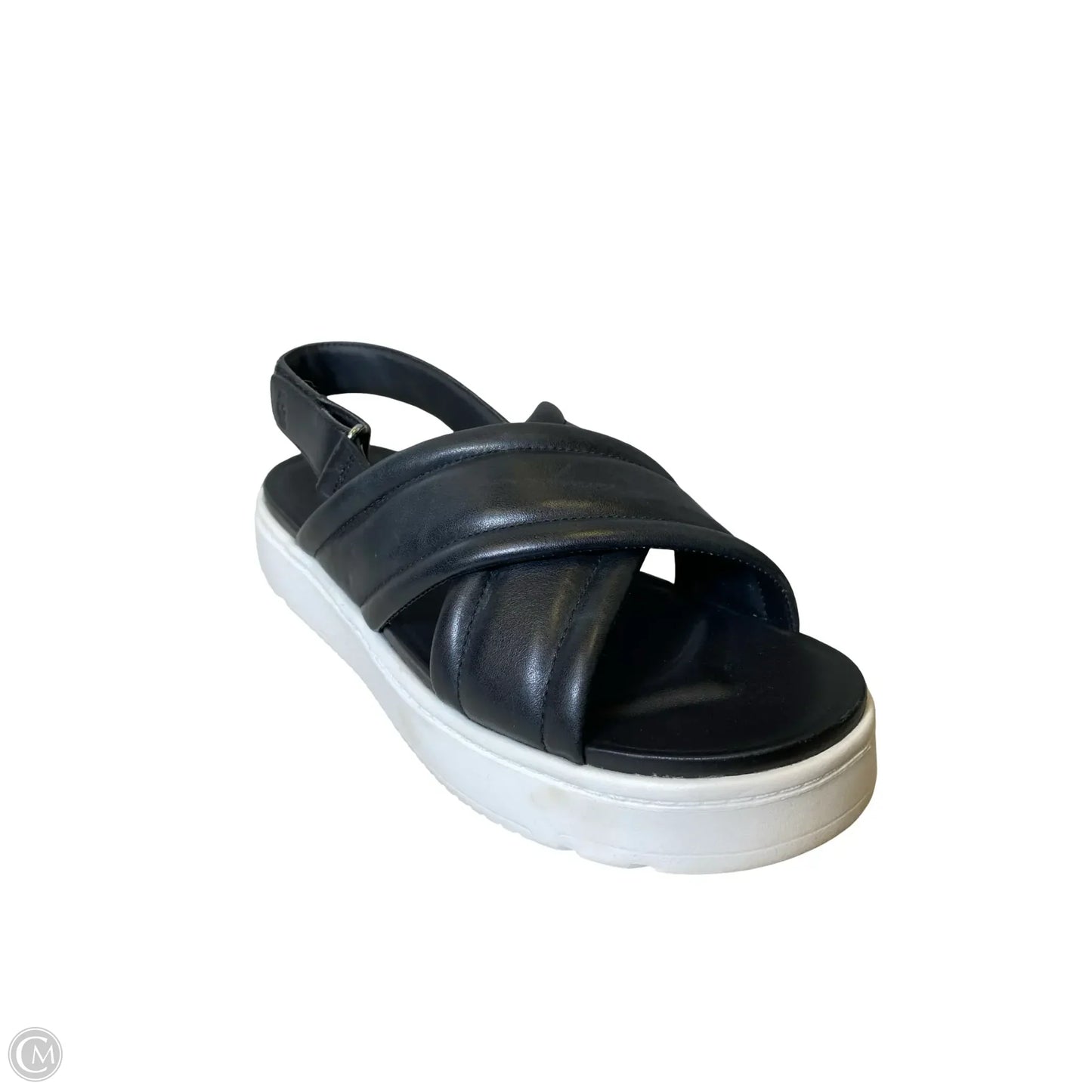 Sandals Designer By Ugg In Black, Size: 9