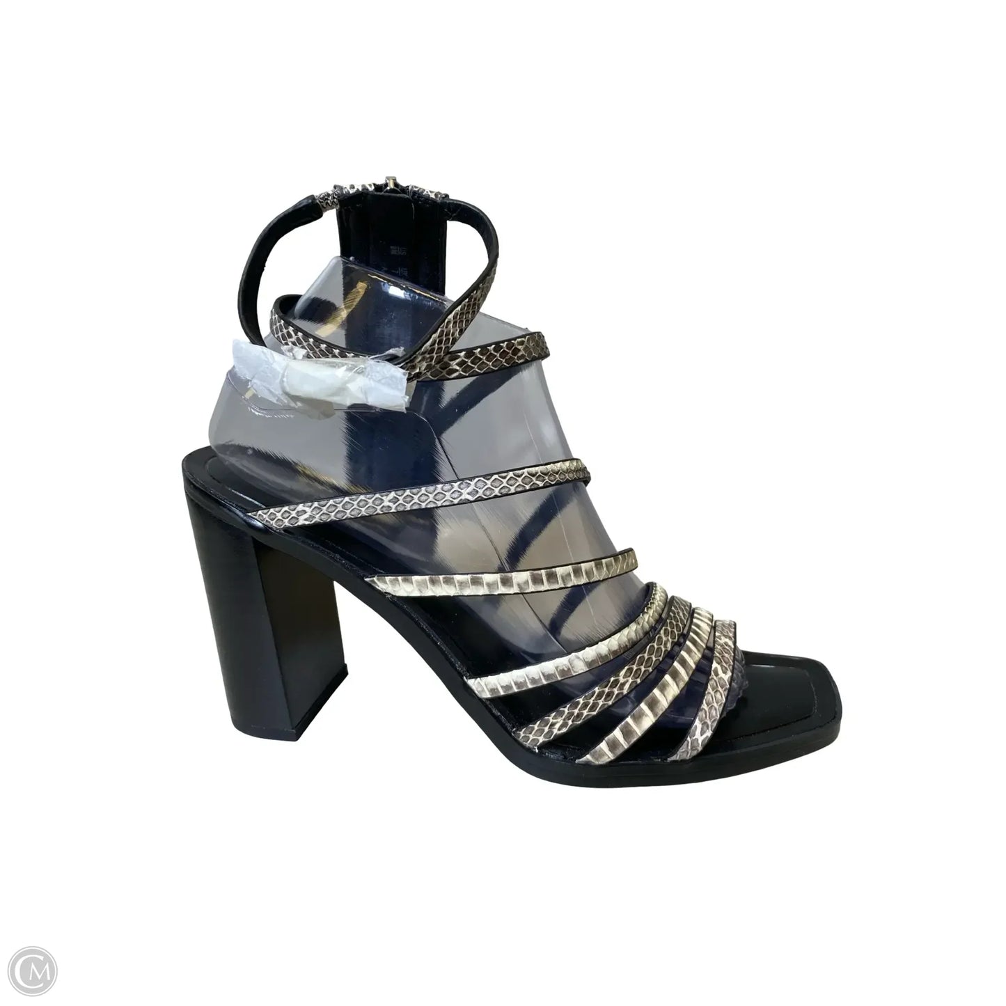 Shoes Heels Block By Franco Sarto In Snakeskin Print, Size: 9