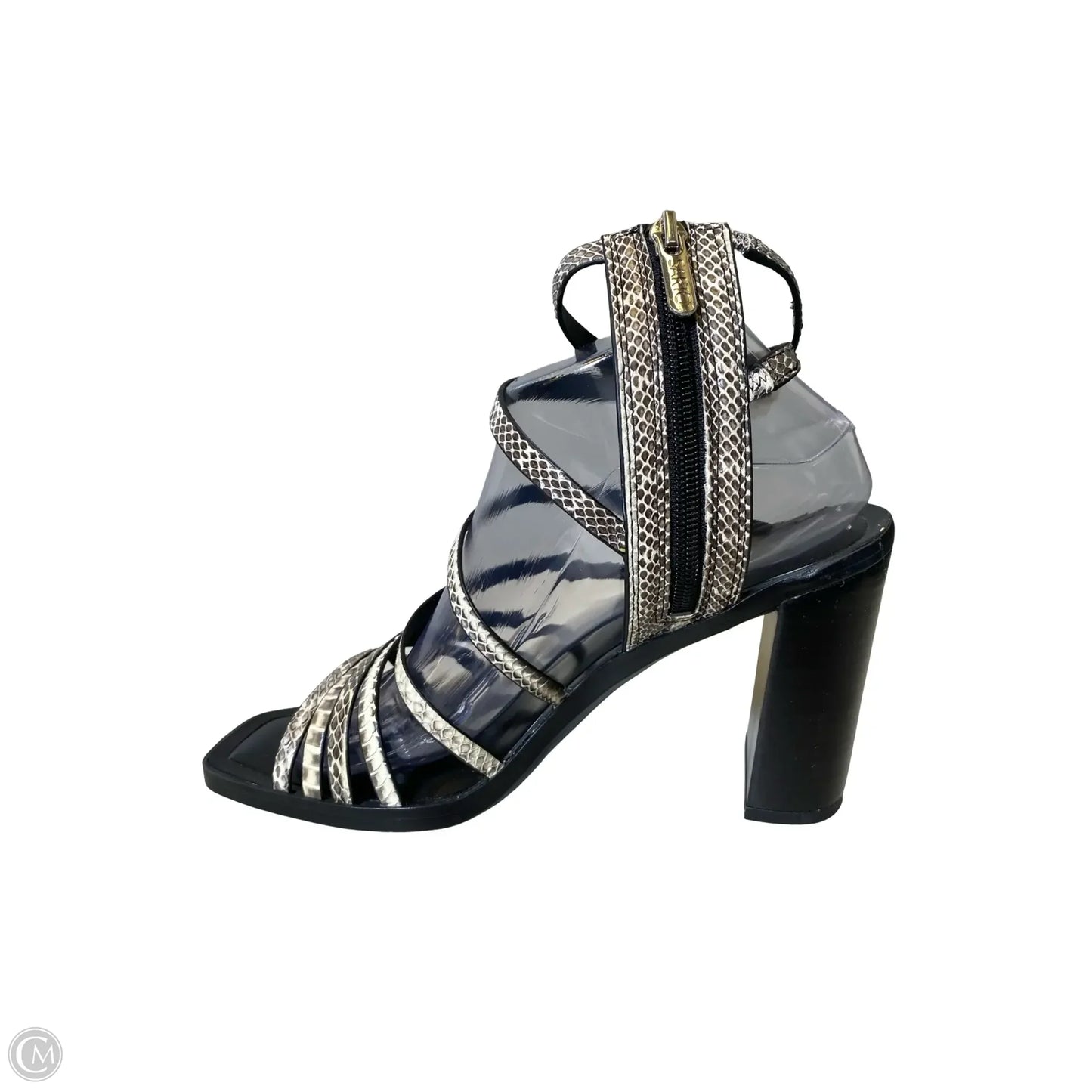 Shoes Heels Block By Franco Sarto In Snakeskin Print, Size: 9