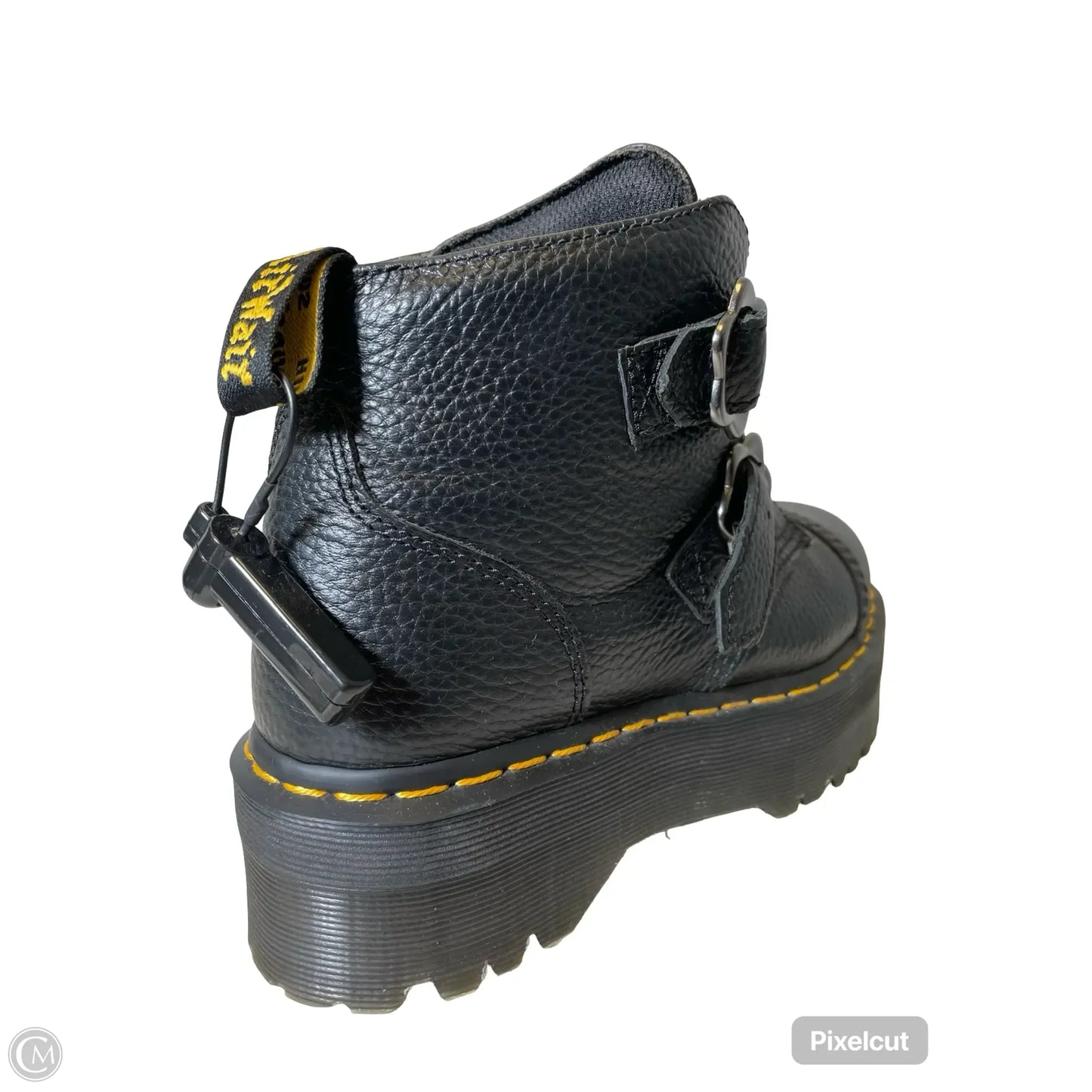 Shoes Heels Platform By Dr Martens In Black, Size: 8
