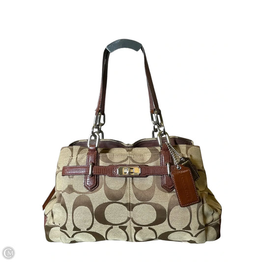 Handbag Designer By Coach, Size: Medium