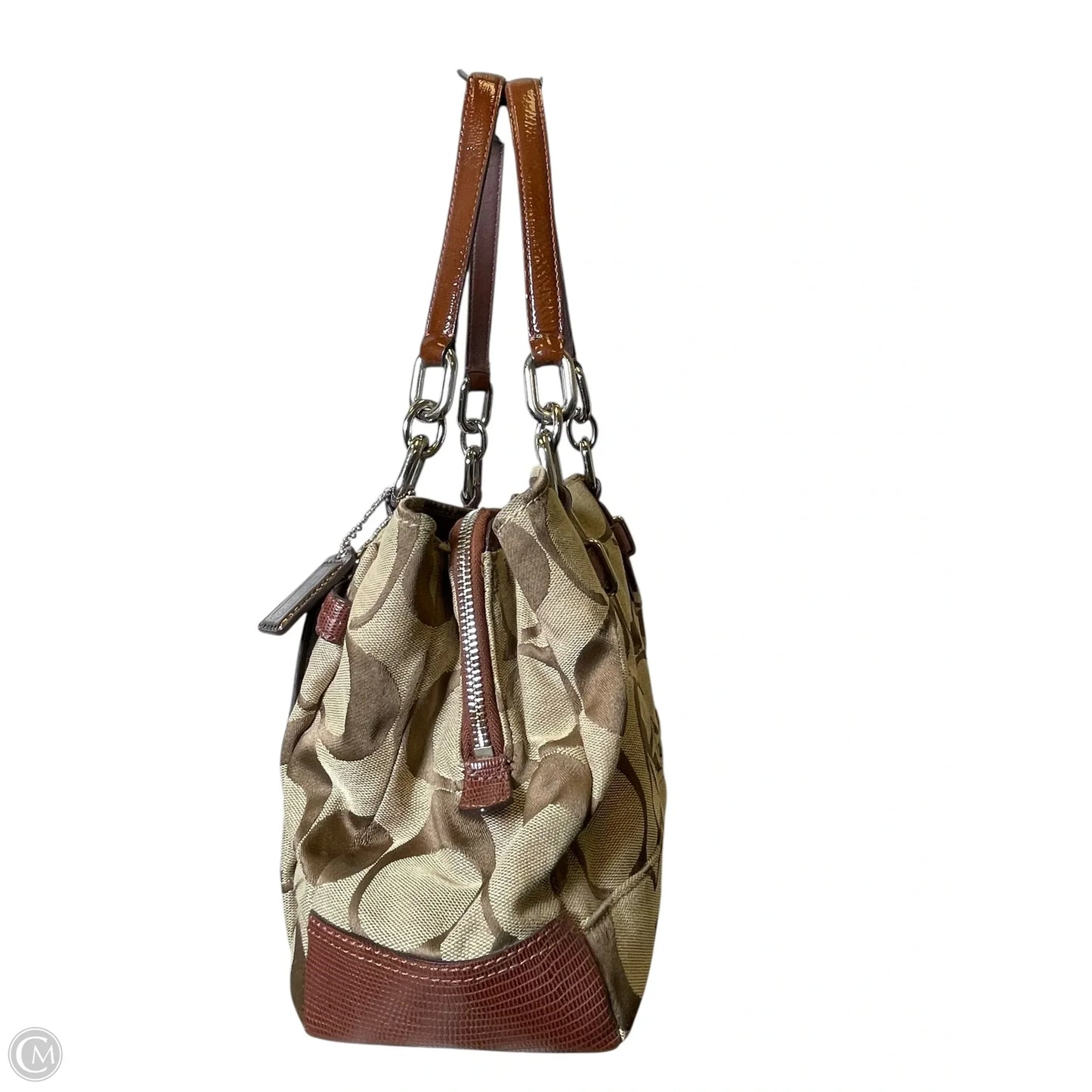 Handbag Designer By Coach, Size: Medium