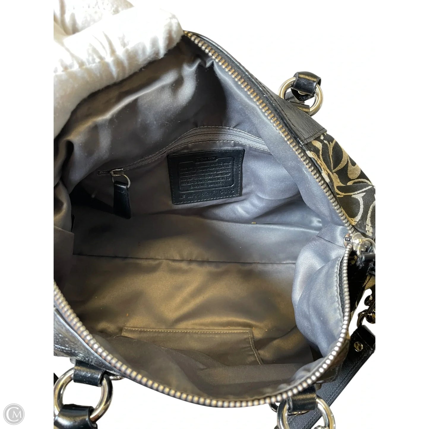 Handbag Designer By Coach, Size: Medium