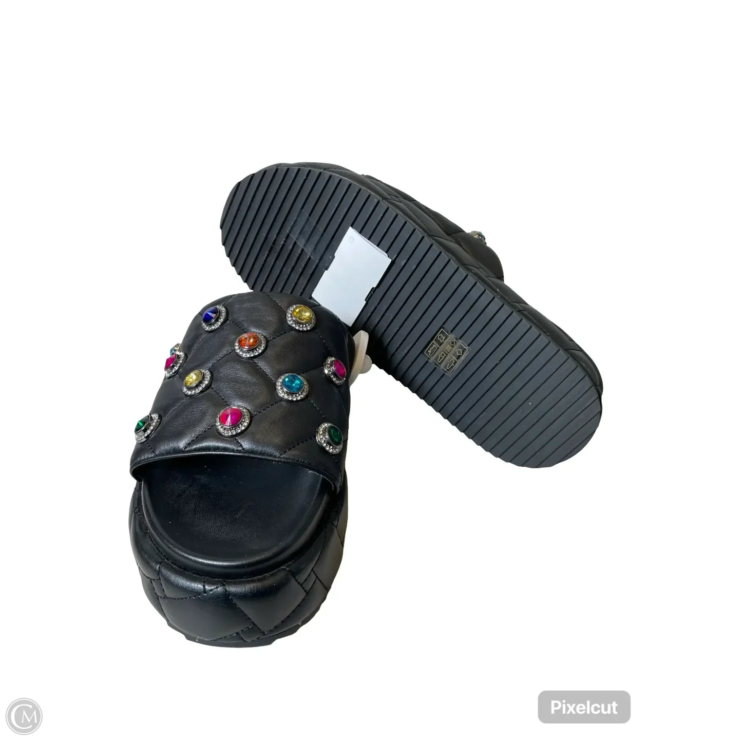 Sandals Designer By Kurt Geiger In Black, Size: 10.5