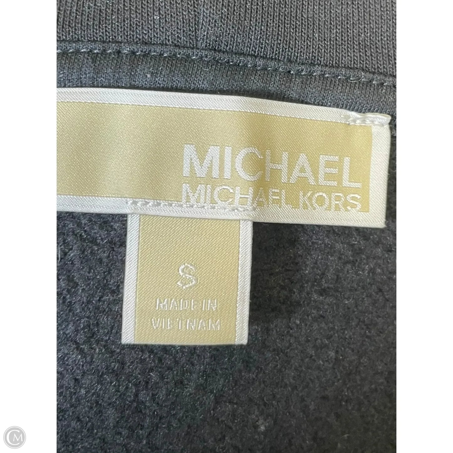 Jacket Designer By Michael Kors In Black, Size: S
