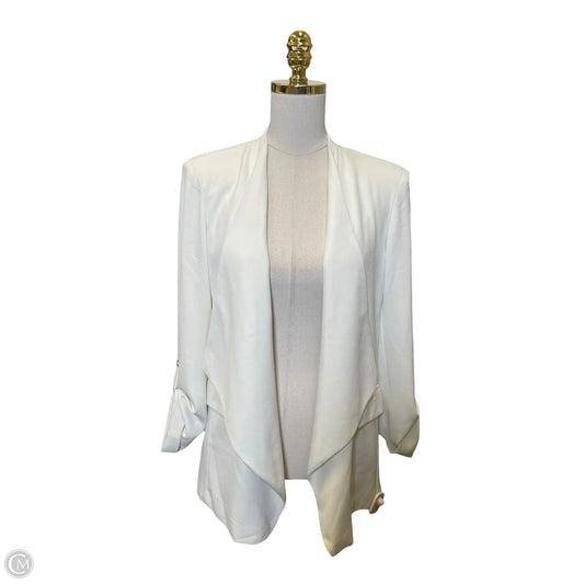 Blazer By Clothes Mentor In Cream, Size: S