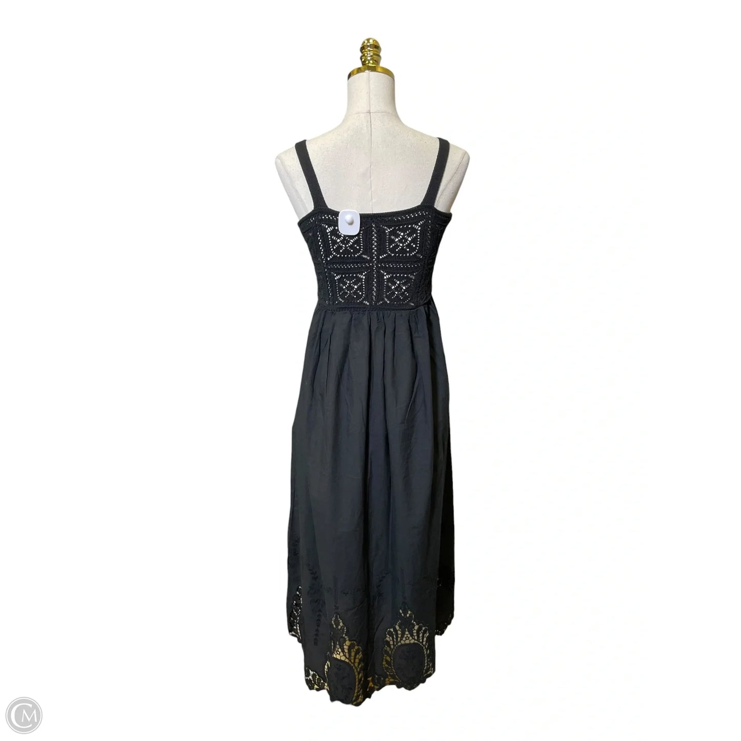Dress Casual Maxi By Zara In Black, Size: S