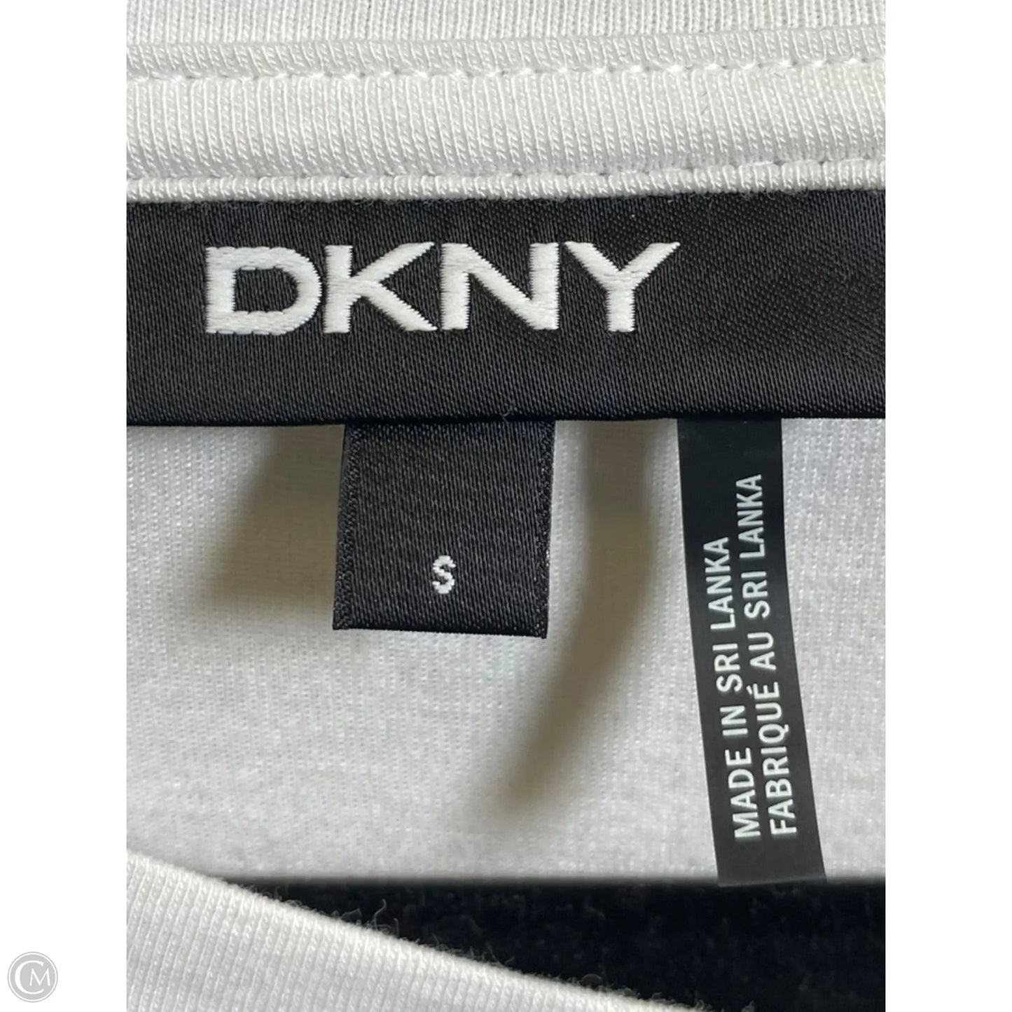 Dress Casual Short By Dkny In White, Size: S