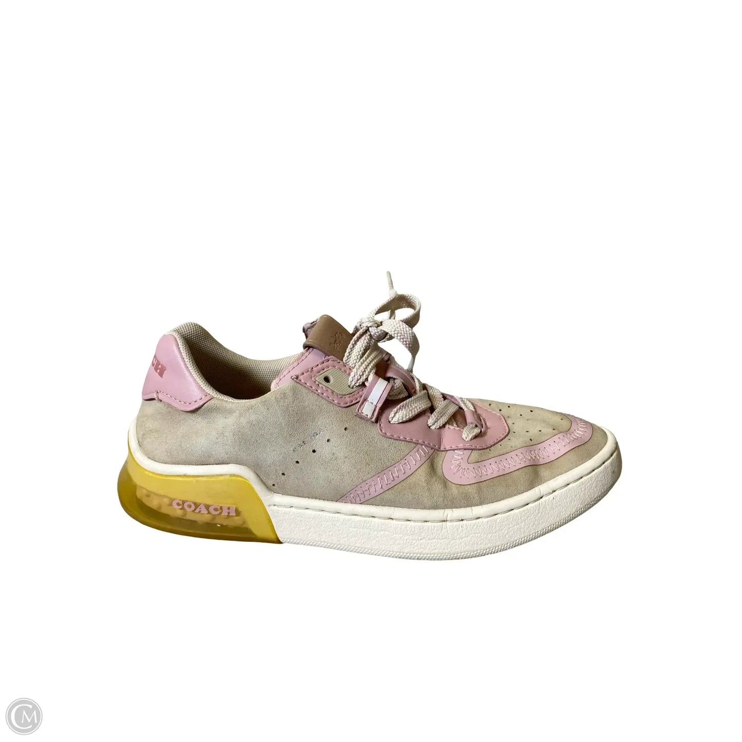 Shoes Designer By Coach In Pink, Size: 7.5