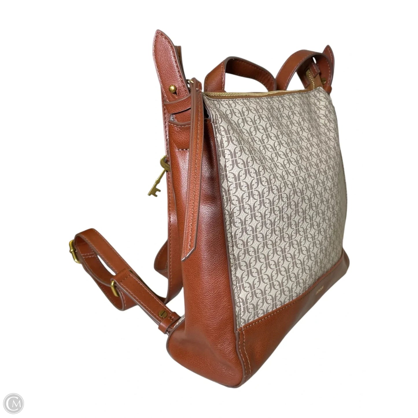 Backpack By Fossil, Size: Medium