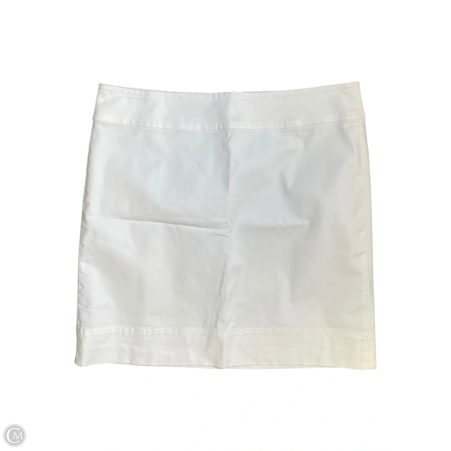 Skirt Mini & Short By Talbots In White, Size: 14