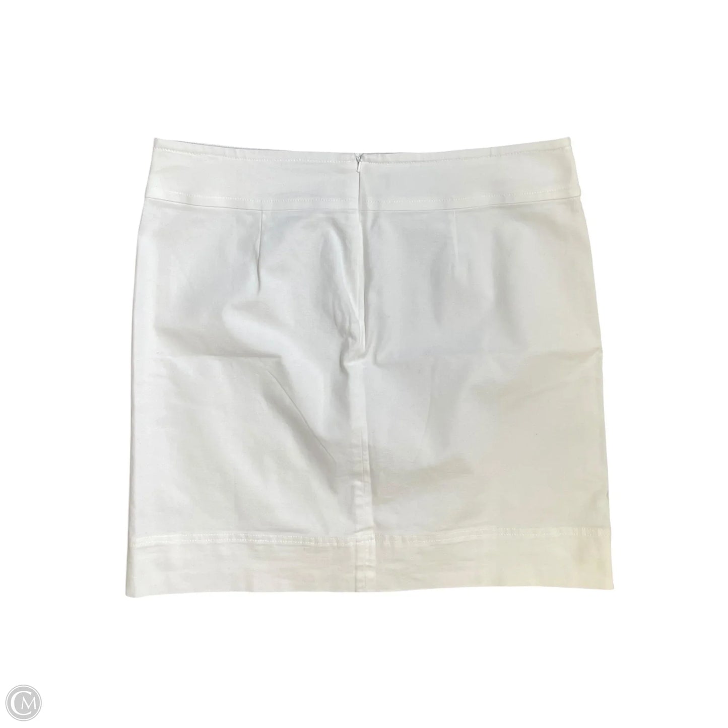 Skirt Mini & Short By Talbots In White, Size: 14
