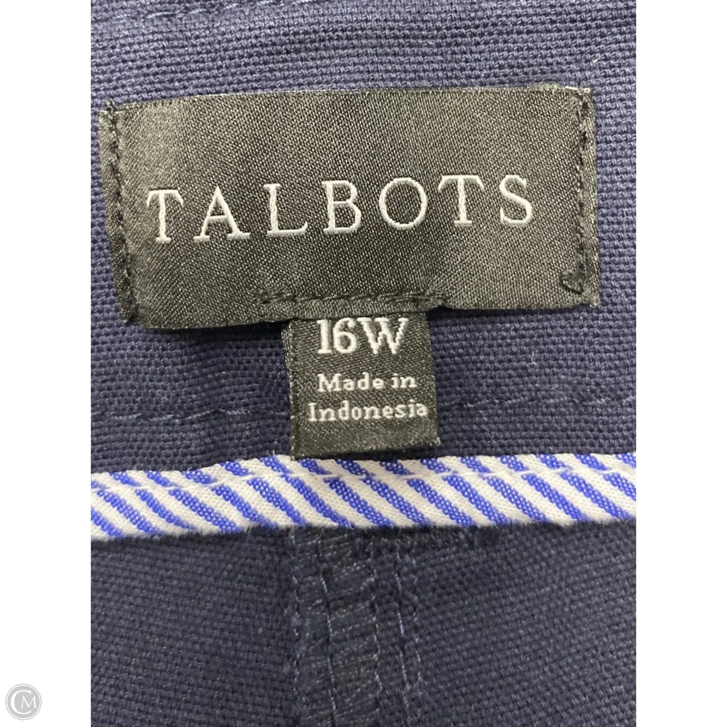 Pants Chinos & Khakis By Talbots In Navy, Size: 16