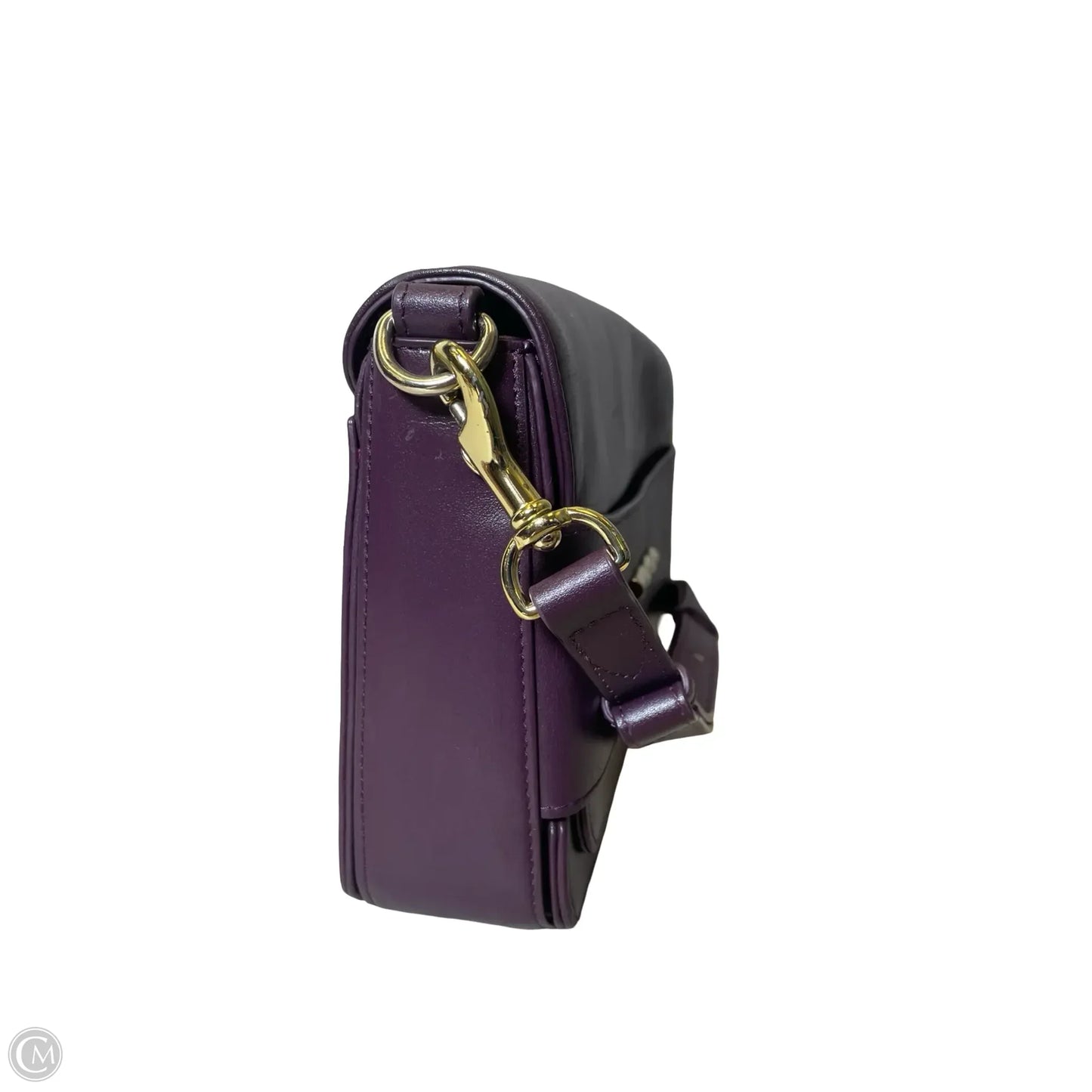 Handbag Leather By Clothes Mentor, Size: Medium
