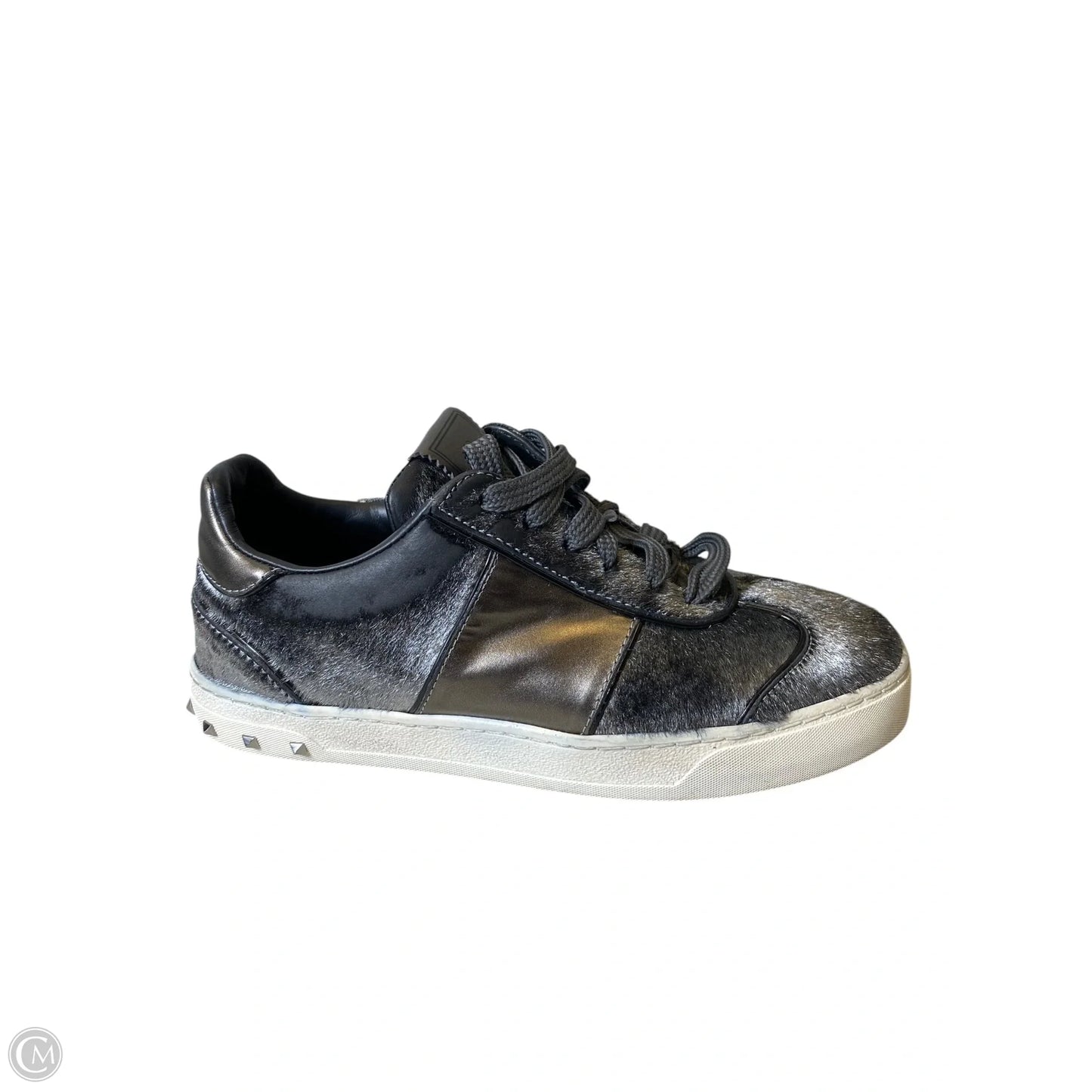 Shoes Luxury Designer By Valentino-garavani In Grey, Size: 5.5