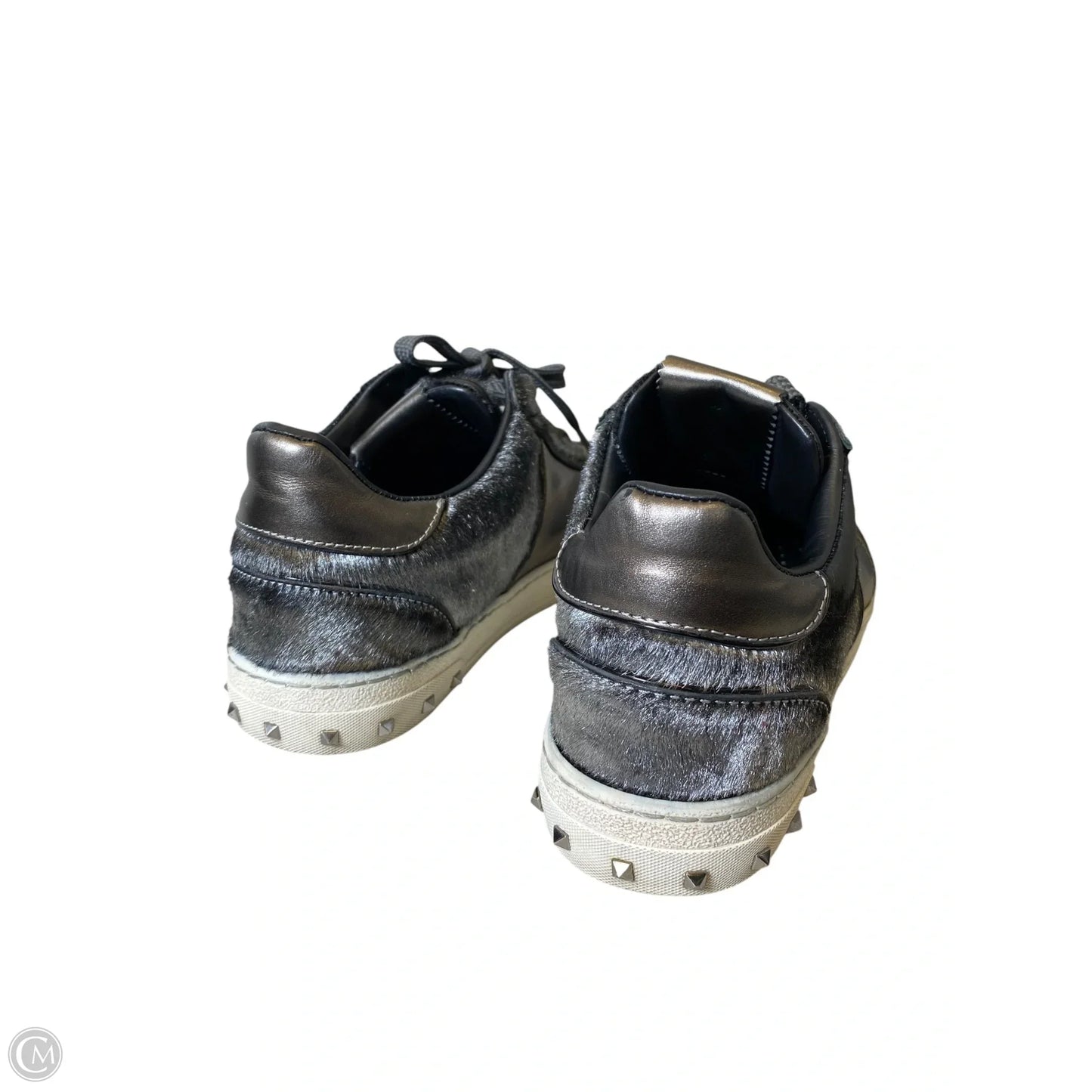 Shoes Luxury Designer By Valentino-garavani In Grey, Size: 5.5