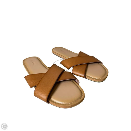 Sandals Flats By Old Navy In Brown, Size: 9