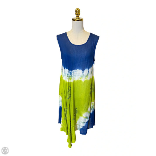 Dress Casual Midi By Clothes Mentor In Multi-colored, Size: Osfm