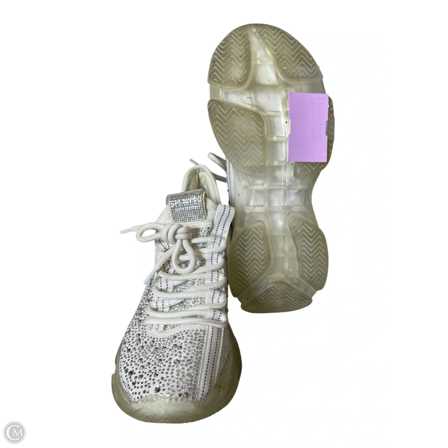 Shoes Sneakers By Steve Madden In White, Size: 8.5