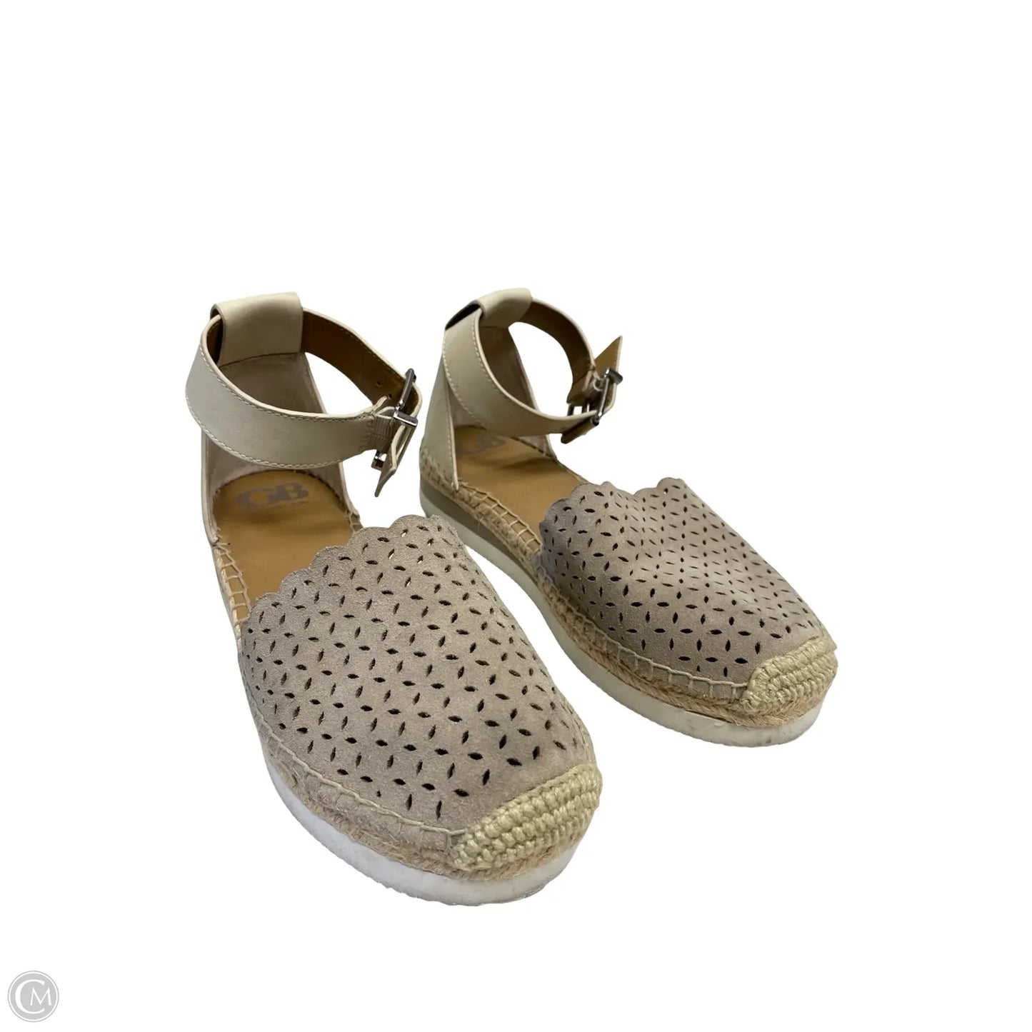 Sandals Flats By Gianni Bini In Grey, Size: 7