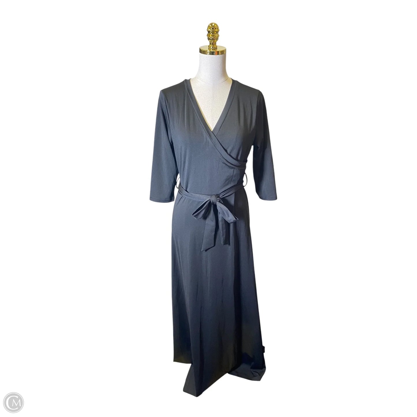 Dress Casual Maxi By Clothes Mentor In Black, Size: L