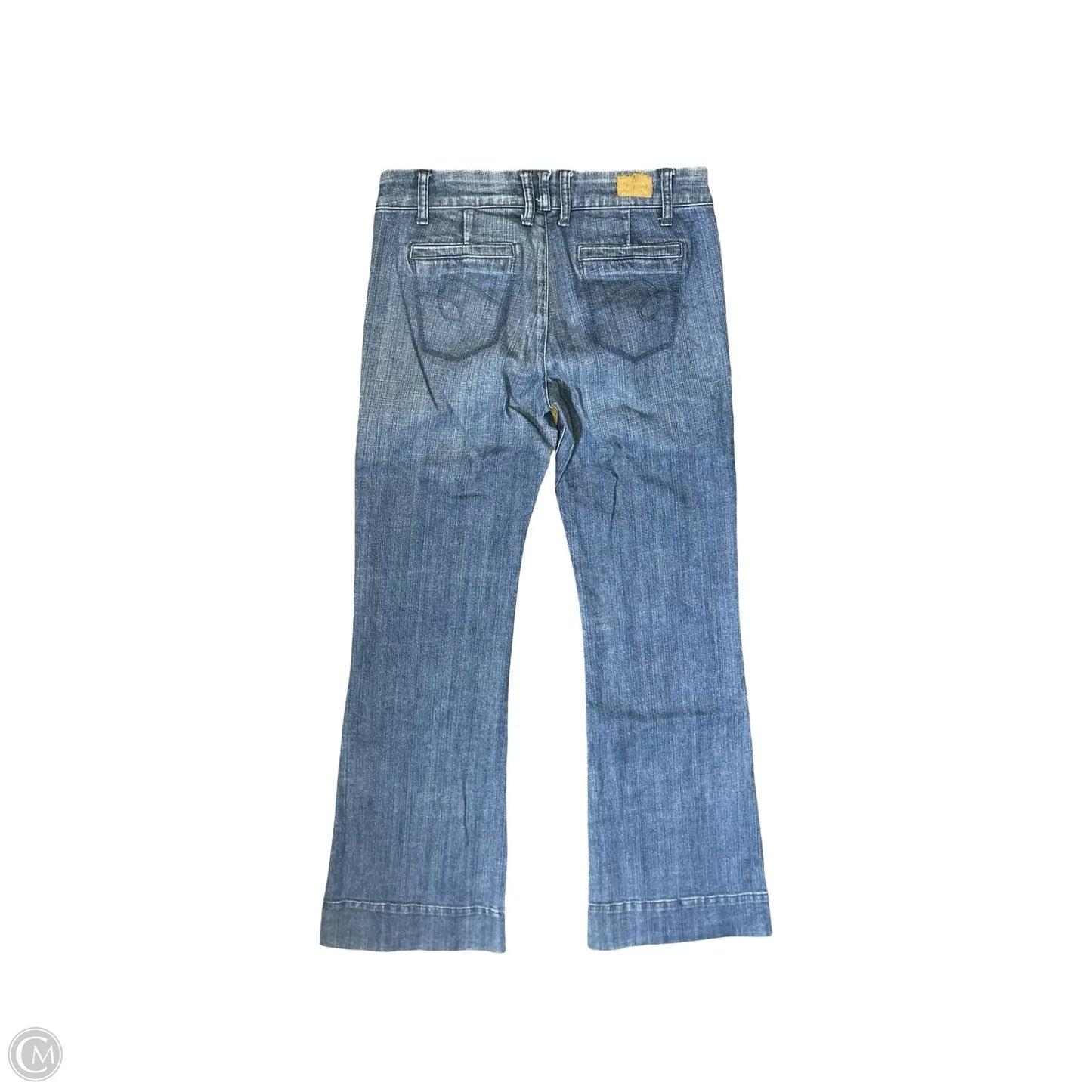 Jeans Wide Leg By See Thru Soul In Blue Denim, Size: 8