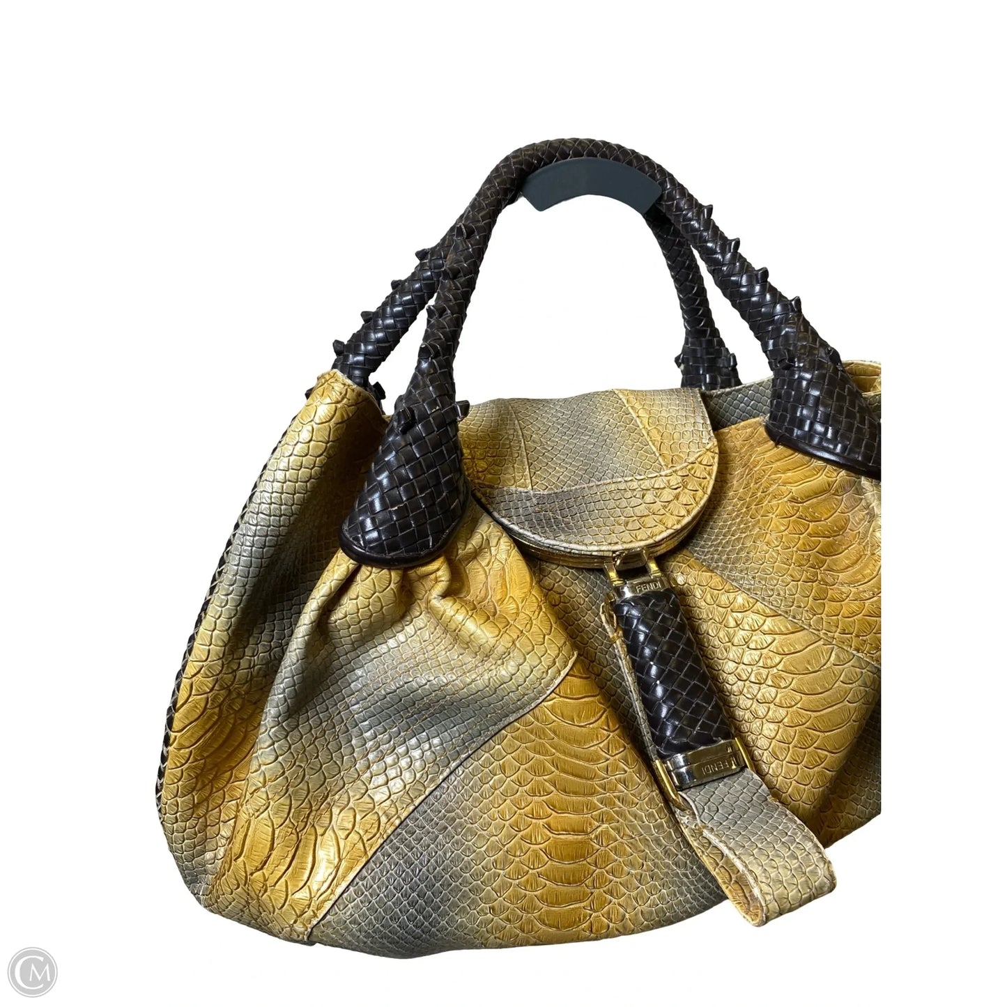 Handbag Luxury Designer By Fendi, Size: Medium