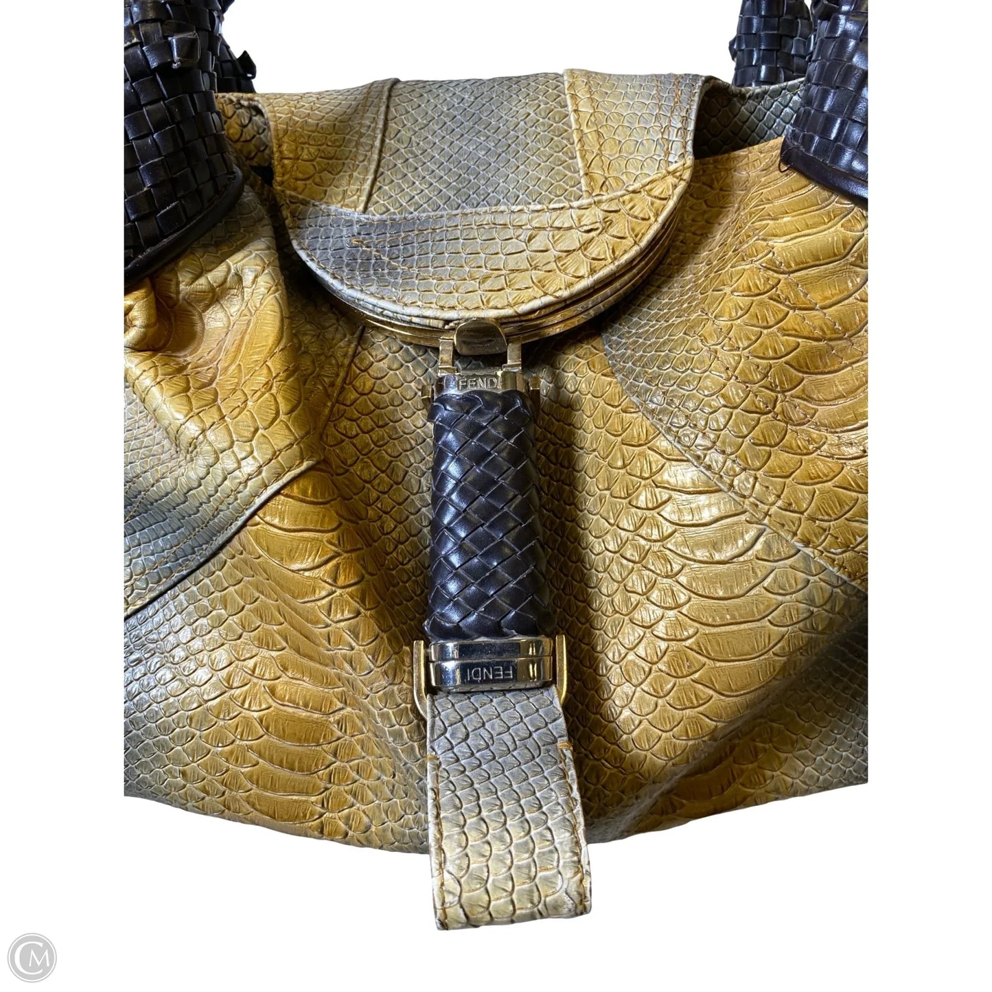 Handbag Luxury Designer By Fendi, Size: Medium