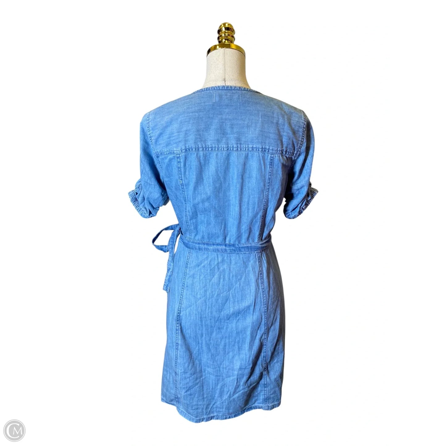 Dress Casual Short By Madewell In Blue Denim, Size: S