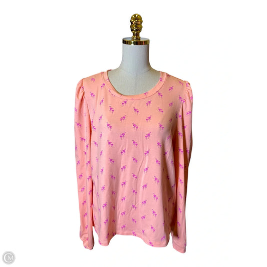Top Long Sleeve Designer By Lilly Pulitzer In Multi-colored, Size: Xl