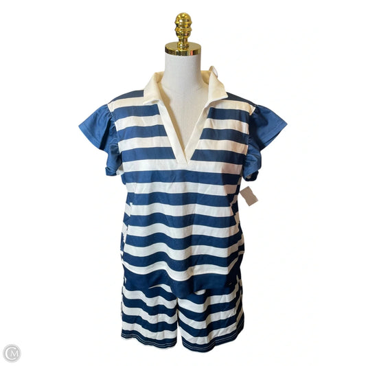 Lounge Set Shorts By Clothes Mentor In Striped Pattern, Size: L