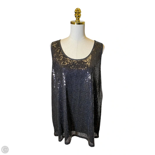 Top Sleeveless By Lane Bryant In Black, Size: 22