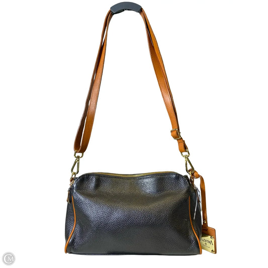 Crossbody Leather By Valentina, Size: Medium