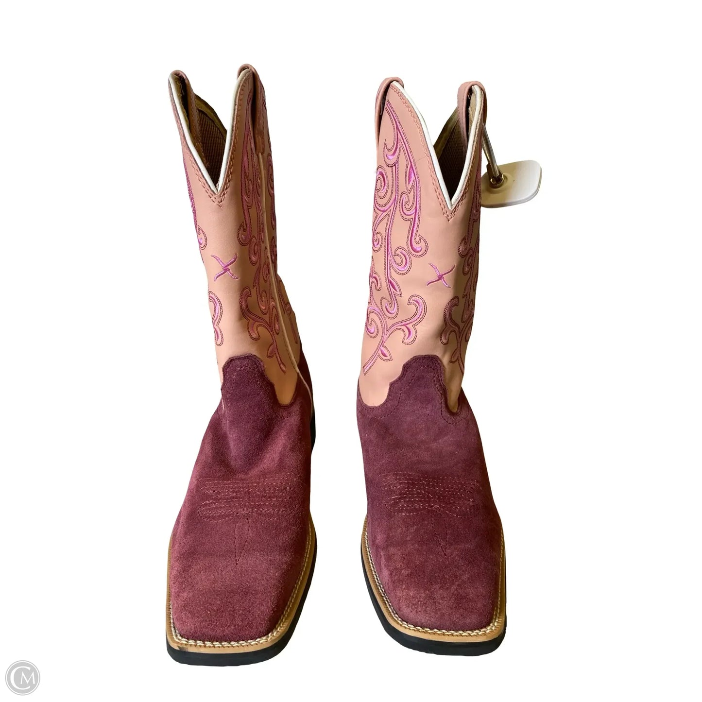 Boots Western By  TWISTED X In Pink & Purple, Size: 9.5