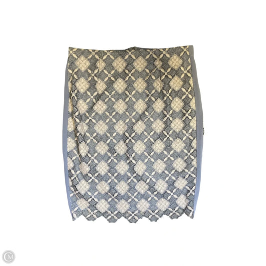 Skirt Midi By Calvin Klein In Grey & Pink, Size: 16