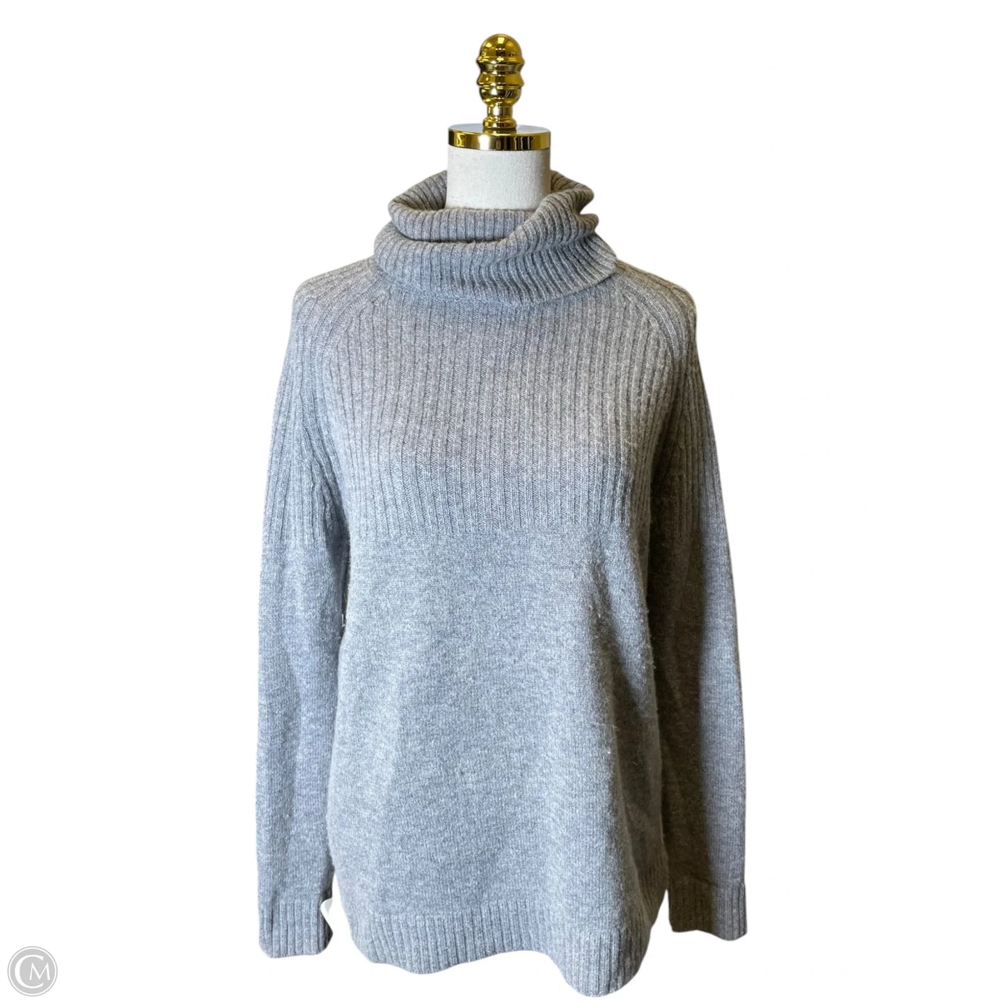 Sweater By Clothes Mentor In Grey, Size: S