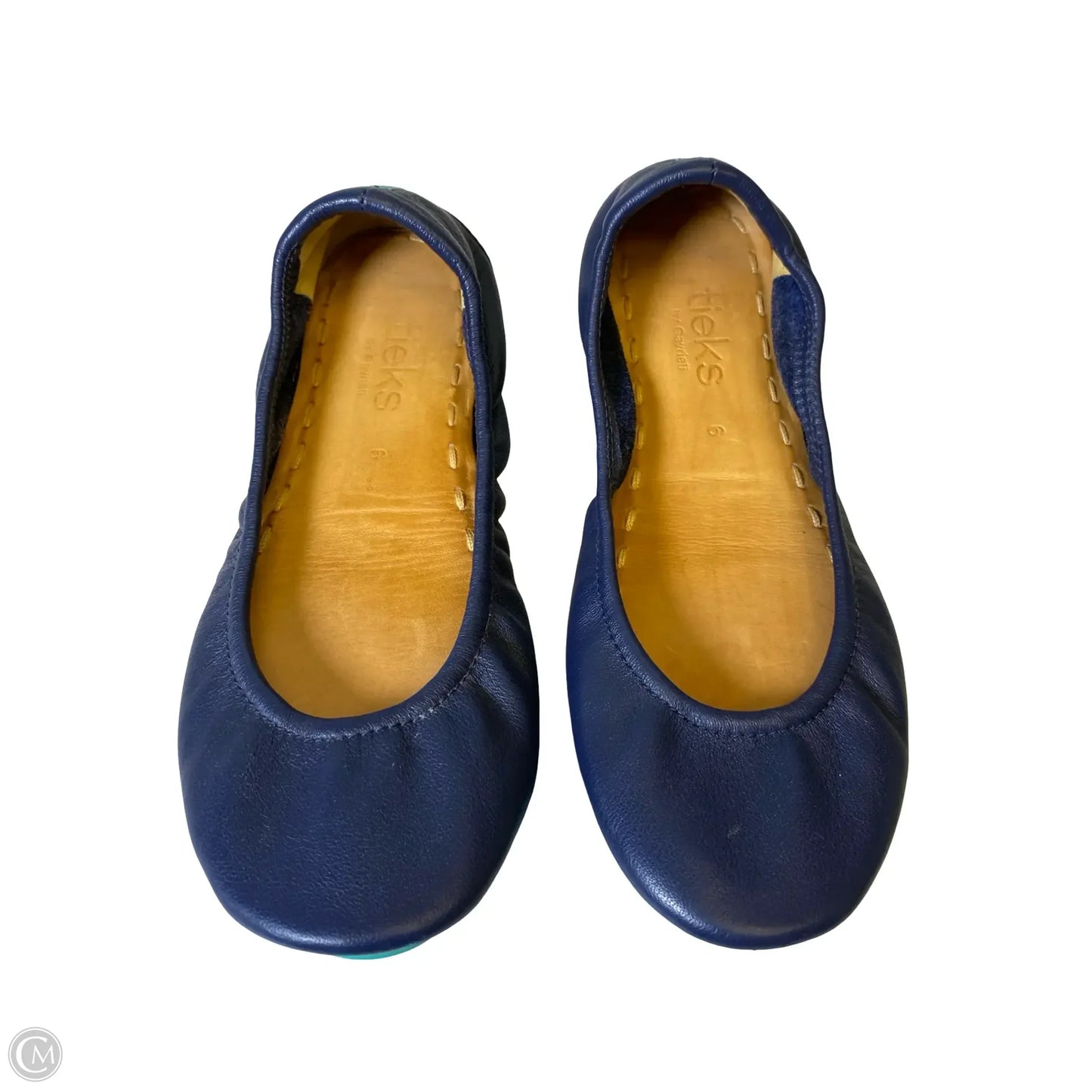 Shoes Designer By Tieks In Navy, Size: 6